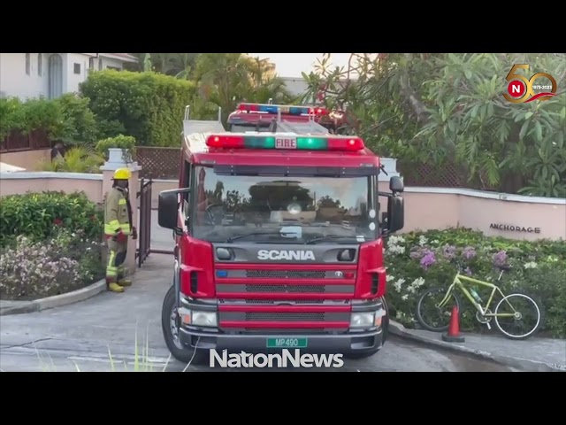 ⁣Nation Update: Fire at private villa