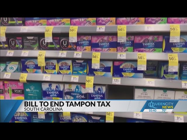 ⁣Tampon Tax coming to an end in SC?