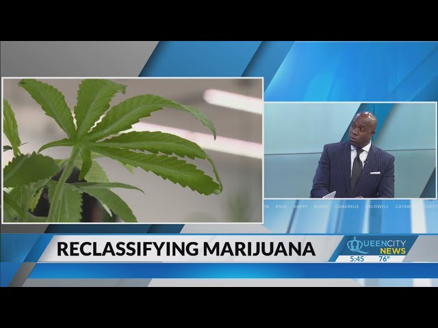 ⁣DEA makes historic move to reclassify marijuana