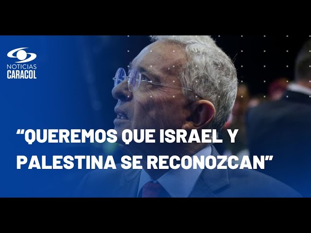 Uribe señaló que Petro incita al odio de clases y se refirió a la ruptura de relaciones con Israel