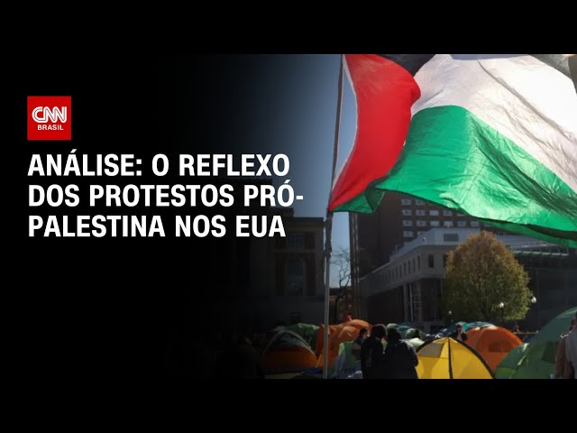 ⁣Análise: o reflexo dos protestos pró-Palestina nos EUA | WW