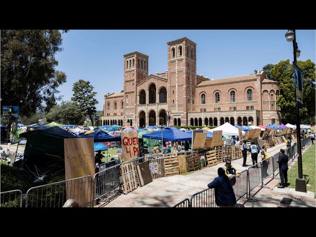 ⁣Anti-Israel protesters at University of California make shocking demands