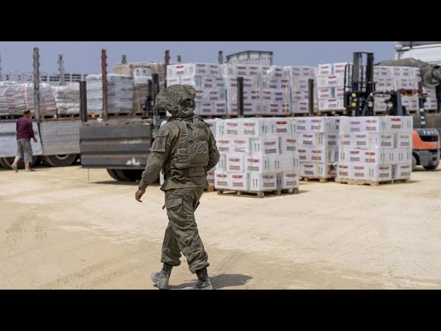 ⁣Israel re-opens Erez crossing to allow more aid to reach northern Gaza