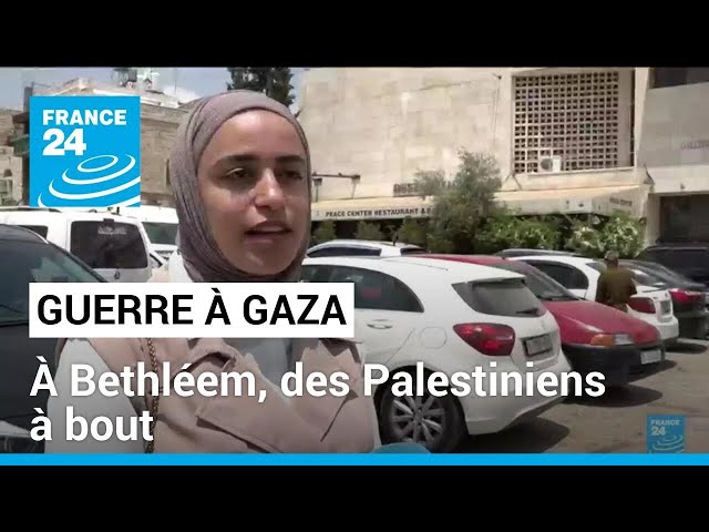 ⁣Guerre à Gaza : à Bethléem, des Palestiniens à bout • FRANCE 24