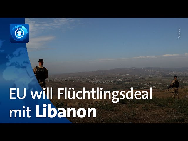 EU will Flüchtlingsdeal mit Libanon