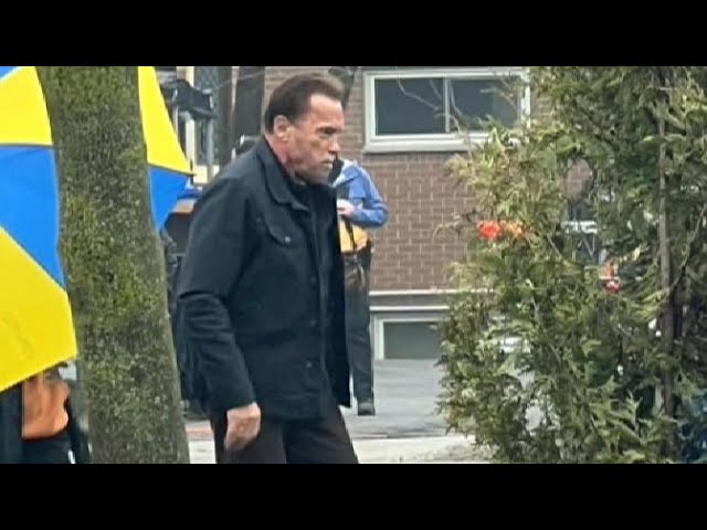 ⁣Arnold Schwarzenegger spotted filming in small Ontario town