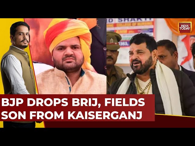 ⁣BJP Fields Brij's Son Karan Bhushan Singh From Kaiserganj & Dinesh Pratap Singh From Raebar