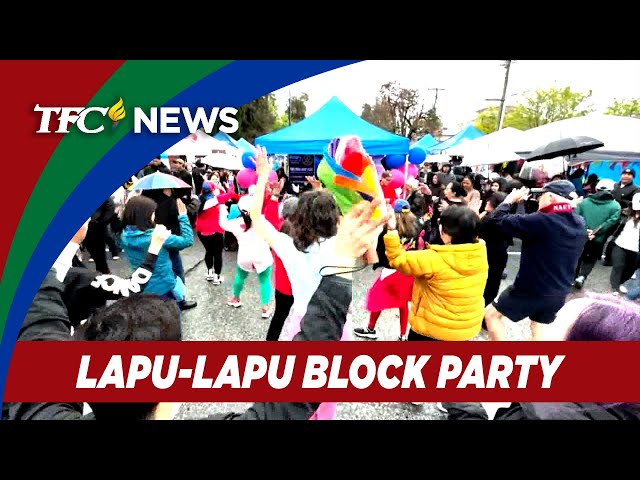 ⁣Fil-Canadians brave rains for Lapu-Lapu block party in Vancouver | TFC News British Columbia, Canada