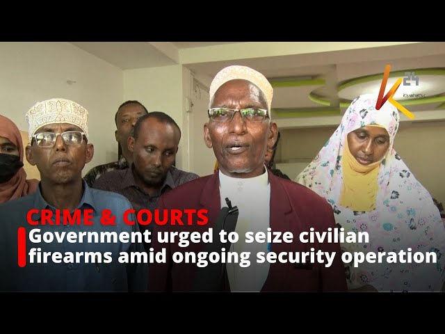 ⁣Somali community urges government to seize civilian firearms amid ongoing security operation