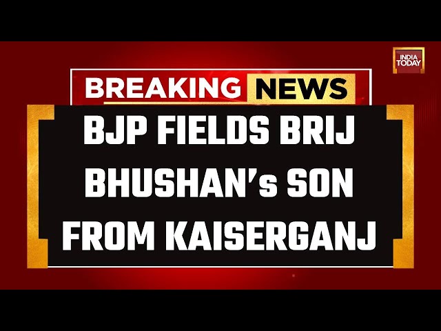 ⁣Elections News LIVE: BJP Files Brij Bhushan's Son From Kaiserganj | Dinesh Pratap From Raebarel