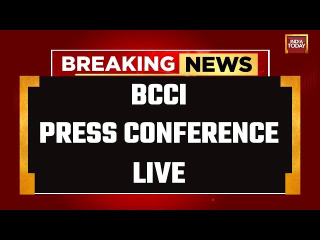 ⁣BCCI Press Conference LIVE | Rohit Sharma LIVE | India Today LIVE