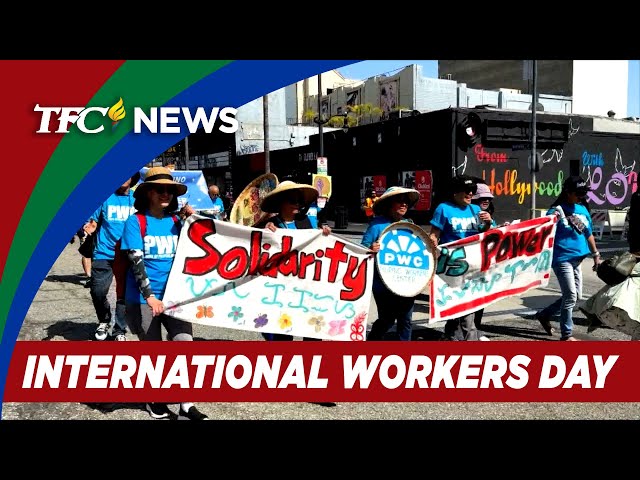⁣FilAms join Int'l Workers Day demonstration in LA | TFC News California, USA