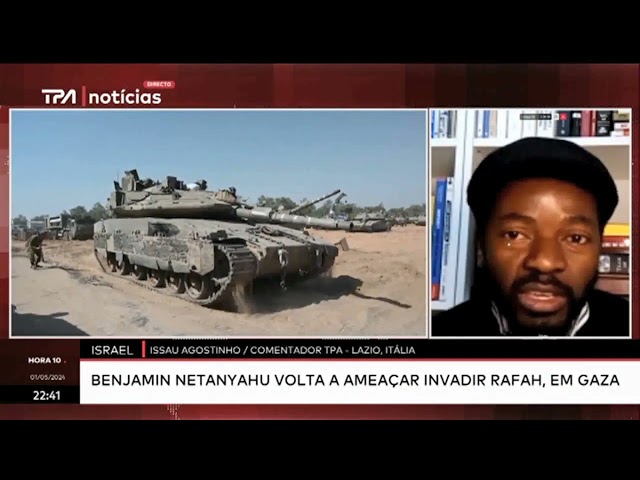 Hora 10 - Benjamin Netanyahu - Volta a ameaçar invandir Rafah, em Gaza