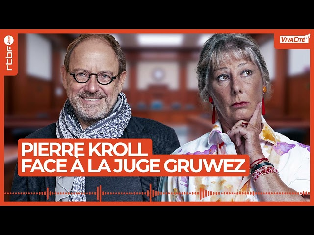 ⁣Pierre Kroll face à la juge Anne Gruwez