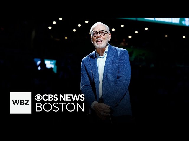 ⁣Mike Gorman reflects on 43-year career after calling his final Celtics game