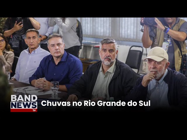⁣Lula se reúne com Eduardo Leite em Santa Maria | BandNews TV