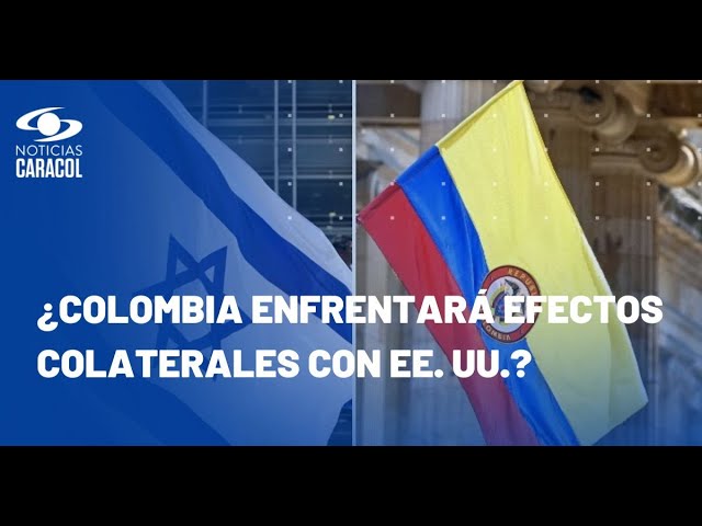 ⁣Efectos de la ruptura de relaciones diplomáticas de Colombia con Israel