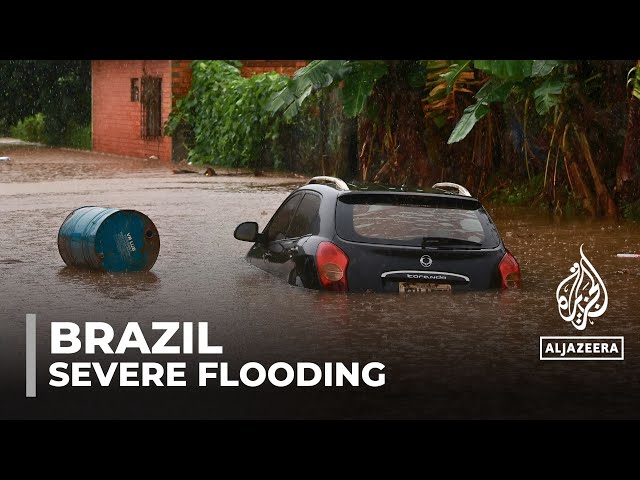 ⁣Brazil floods: Governor warns of historic disaster in south