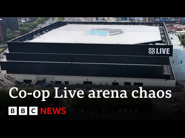 ⁣Co-op Live: Opening on UK’s largest arena postponed for third time | BBC News