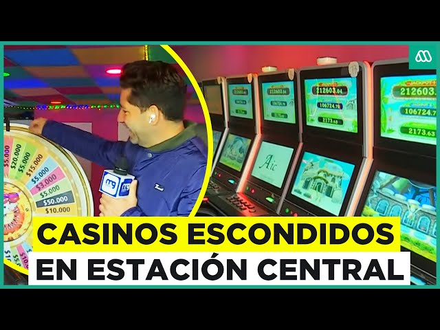 ⁣¿Son legales? Investigan casinos escondidos en Estación Central