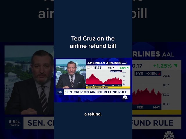 ⁣Ted Cruz on the airline refund bill