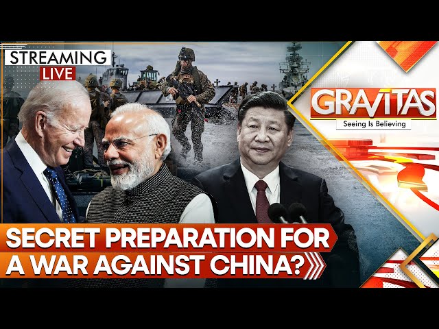 ⁣India, U.S. Preparing for war in the Indo-Pacific? | WION Gravitas LIVE