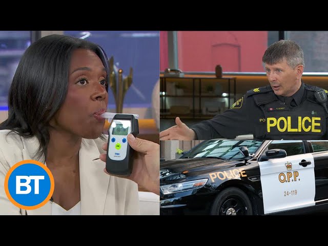 ⁣You'll now be required to do a breathalyzer test if you get pulled over in the GTA