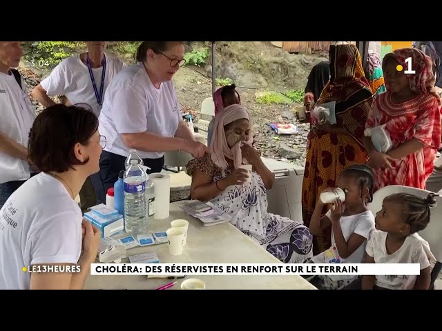 Choléra : 18 médecins et infirmiers réservistes en renfort à Mayotte