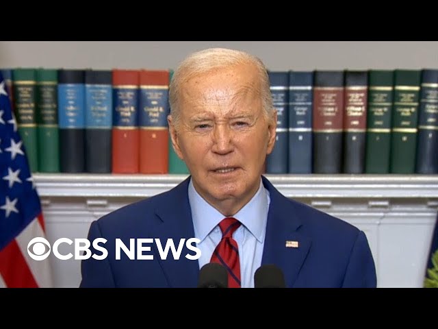 ⁣Biden addresses campus protests over war in Gaza | Special Report