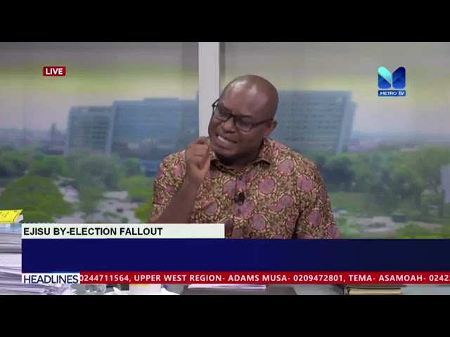 ⁣Outcome Of The Ejisu By-election Mirrors December Gen.polls --Sammy Gyamfi