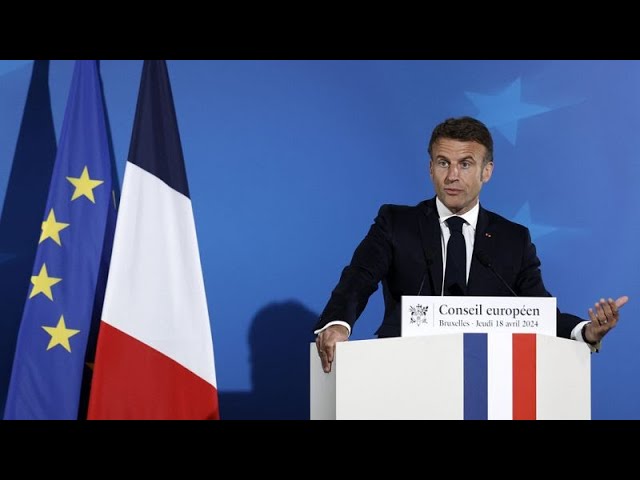 ⁣Élections européennes : en France, une percée du RN inquiète le parti d'Emmanuel Macron