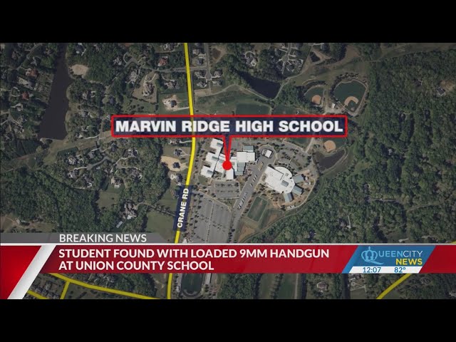 ⁣Student found with loaded gun at Union County school arrested