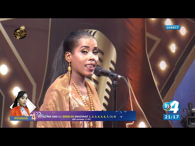 ⁣Djib-Talent : Roukiya Houmed Ali  vainqueur de la soirée 02/05/2024