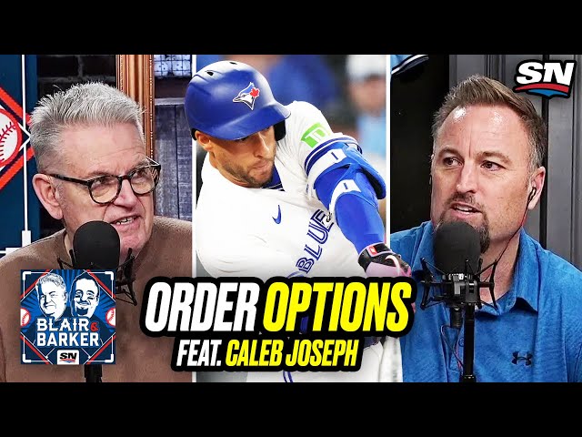 ⁣Jays Batting Order Options with Caleb Joseph | Blair and Barker Clips