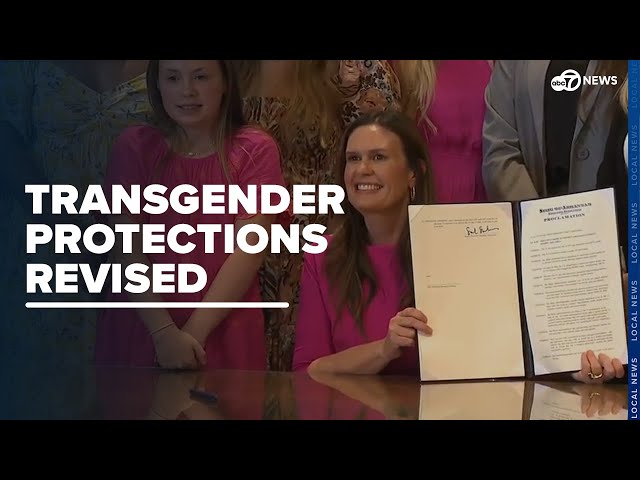 ⁣Gov. Sanders signs Executive Order responding to Biden's Title IX transgender protections