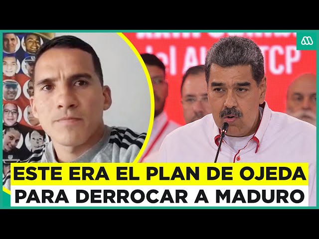 ⁣El plan de Ronald Ojeda: Militar venezolano en Chile quería derrocar al gobierno de Maduro