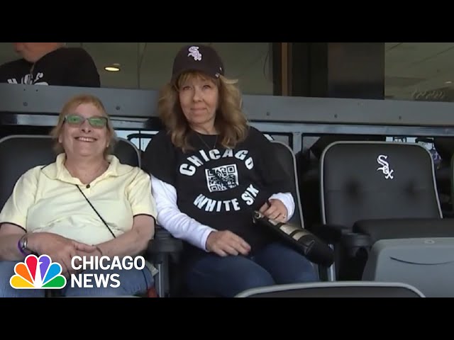 ⁣Woman needing KIDNEY takes search for living donor to a White Sox game