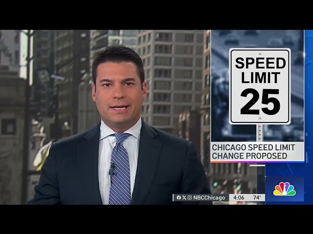 ⁣Will speed limits change in Chicago?