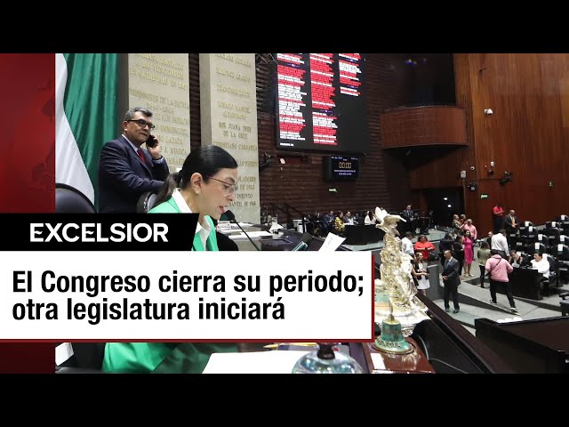 El Congreso finaliza su periodo: PRI comparte perspectivas sobre la nueva legislatura