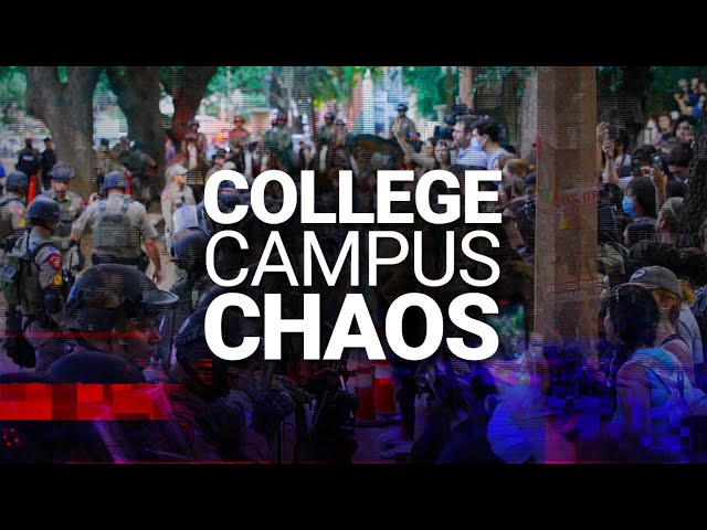 ⁣CAMPUS CHAOS: Antisemitism exposed amid anti-Israel protests