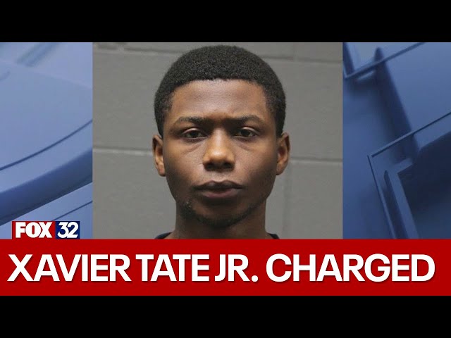 ⁣Chicago Police charge Xavier Tate Jr. in Officer Huesca's shooting death