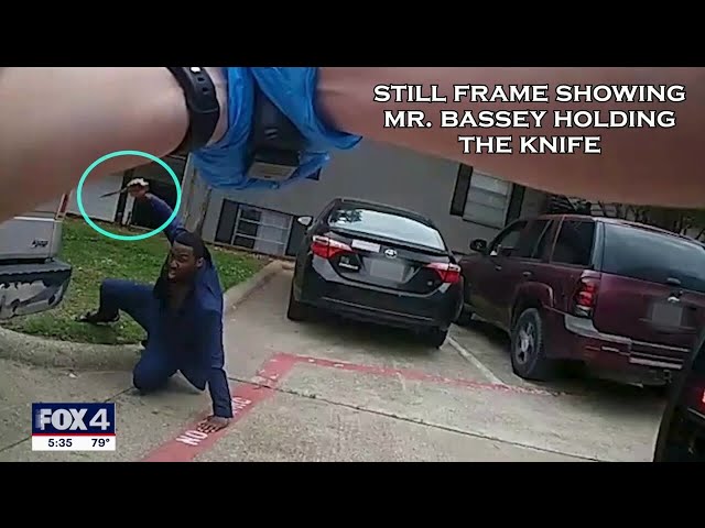 ⁣Video of APD shooting knife-wielding man released