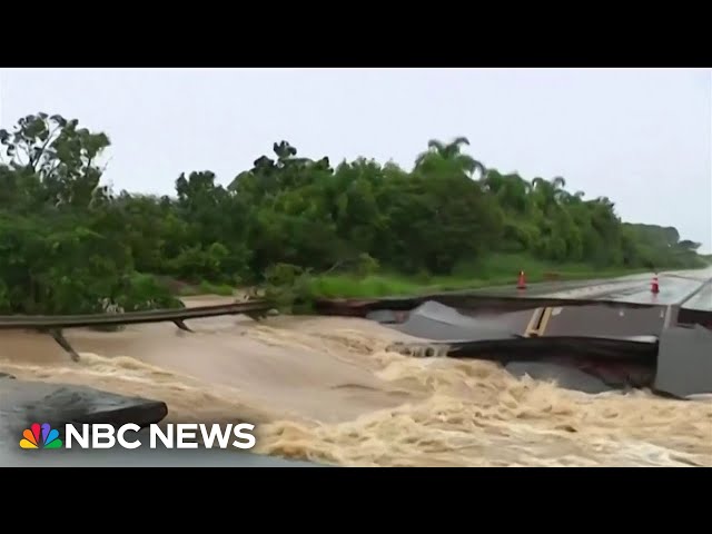 ⁣Deadly flooding in Brazil leaves 10 dead