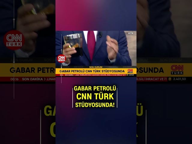 ⁣Türkiye'nin Enerji Üssü: Şırnak! Gabar Petrolü CNN Türk Stüdyosunda... #Shorts