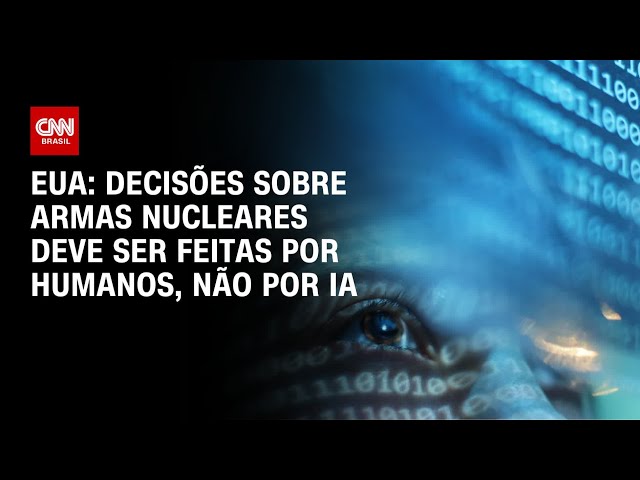 ⁣EUA: decisões sobre armas nucleares deve ser feita por seres humanos, não IA | CNN PRIME TIME