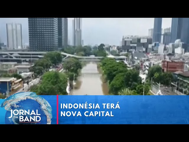 ⁣Indonésia terá uma nova capital | Jornal da Band