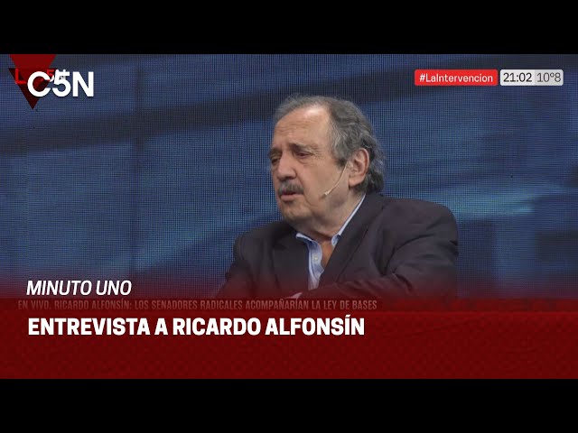 ⁣RICARDO ALFONSÍN: ¨Que la UCR se DEFINA y ROMPA¨