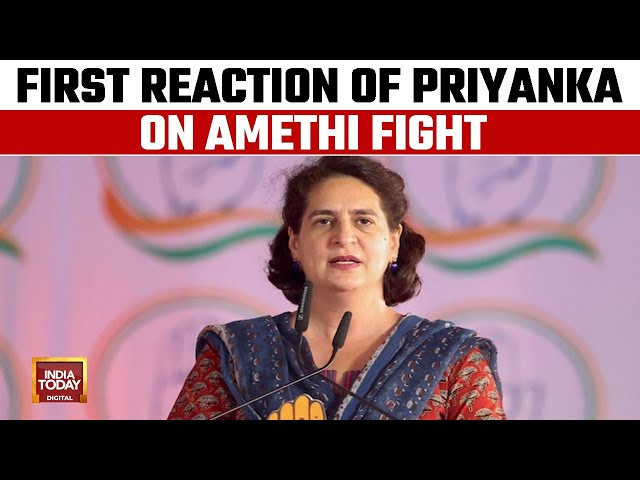 ⁣Priyanka Gandhi Heaps Praises On Amethi Pick Kl Sharma| Amethi, Raebareli Will Go To Polls On May 20