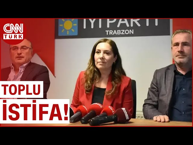 ⁣İYİ Parti'de Toplu İstifa! Trabzon'da 80 Kişilik Yönetimden 18 Kişi Kaldı...