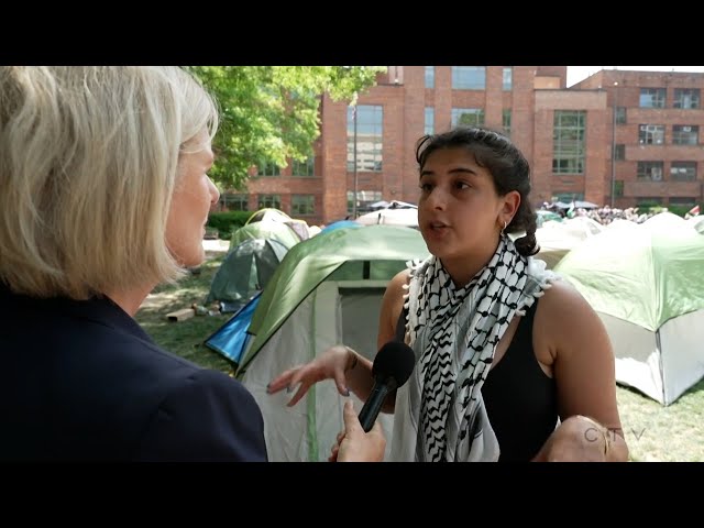 ⁣Protestors will 'put their lives on the line | Georgetown pro-Palestinian demonstration organiz